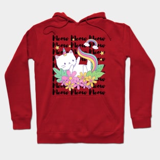 Cute Unicorn Cat Hoodie